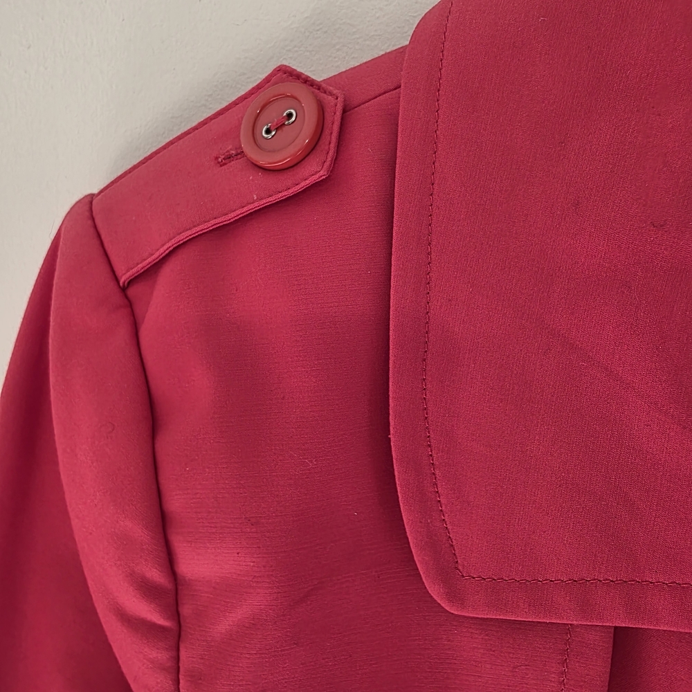 Rafaella Bright Trench Coat - Picture 10 of 11